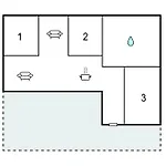 Дом отдыха 3 Bedroom In